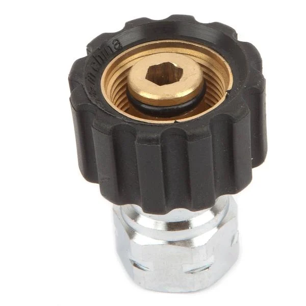 75108 Screw Coupling, M22 x 3/8 in Connection, Female x FNPT - Forney