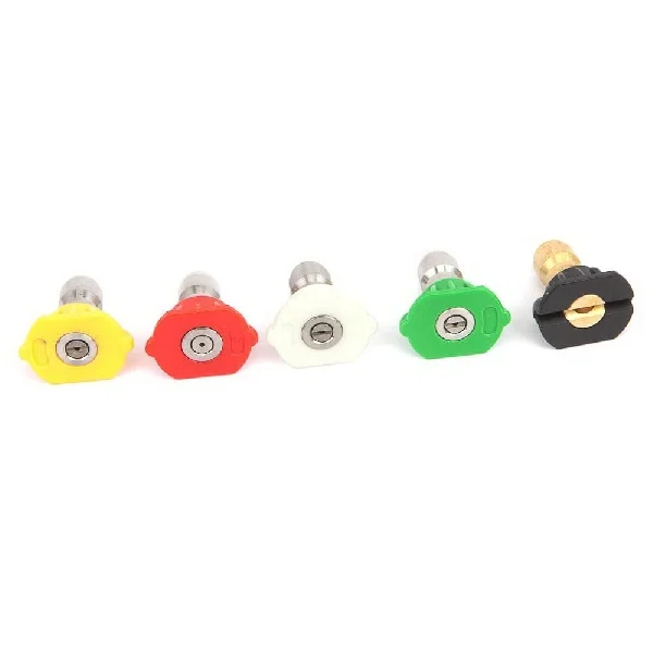75148 Soap Nozzle, 0, 15, 25, 40, 65 deg Angle, 1/4 in Nozzle, 4 mm Orifice, Stainless Steel - Forney