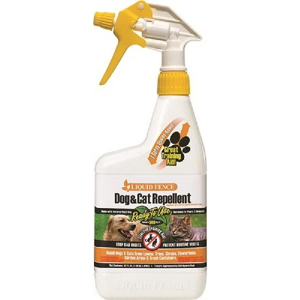 HG-71296 Dog and Cat Repellent, 500 sq-ft Coverage, Citronella Oil, Eugenol, Sodium Lauryl Sulfate