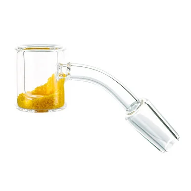 Thermochromic Thermal Banger: 18mm Male 45 Degree Angle Banger - VapeBrat