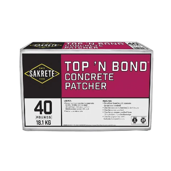 60201130 Patch, Gray, 40 lb, Bag - Sakrete