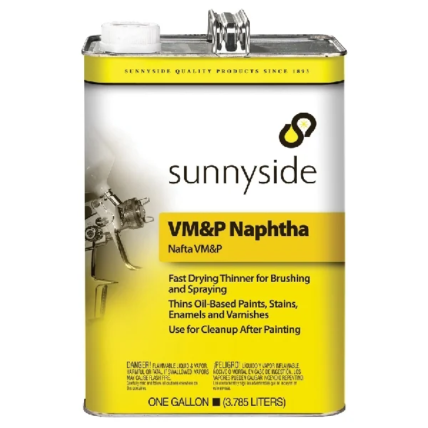 800G1 Naphtha Thinner, Liquid, Petroleum, Transparent, 1 gal, Can - Sunnyside