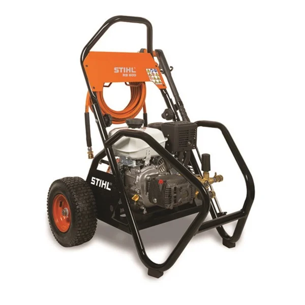 RB600 Pressure Washer, 7 hp, 208 cc Engine Displacement, Manifold Pump, 3200 psi Operating, 3 gpm, 40 ft L Hose - Stihl