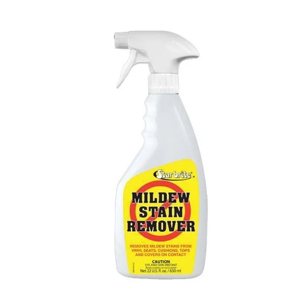 085616P Mildew Stain Remover, Liquid, Characteristic, White, 22 oz Bottle - Star brite
