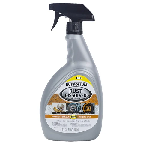 300112 Rust Dissolver, Gel, Characteristic, 32 oz - Rust-Oleum