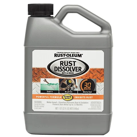 293617 Rust Dissolver, Liquid, Mild, 1 qt - Rust-Oleum