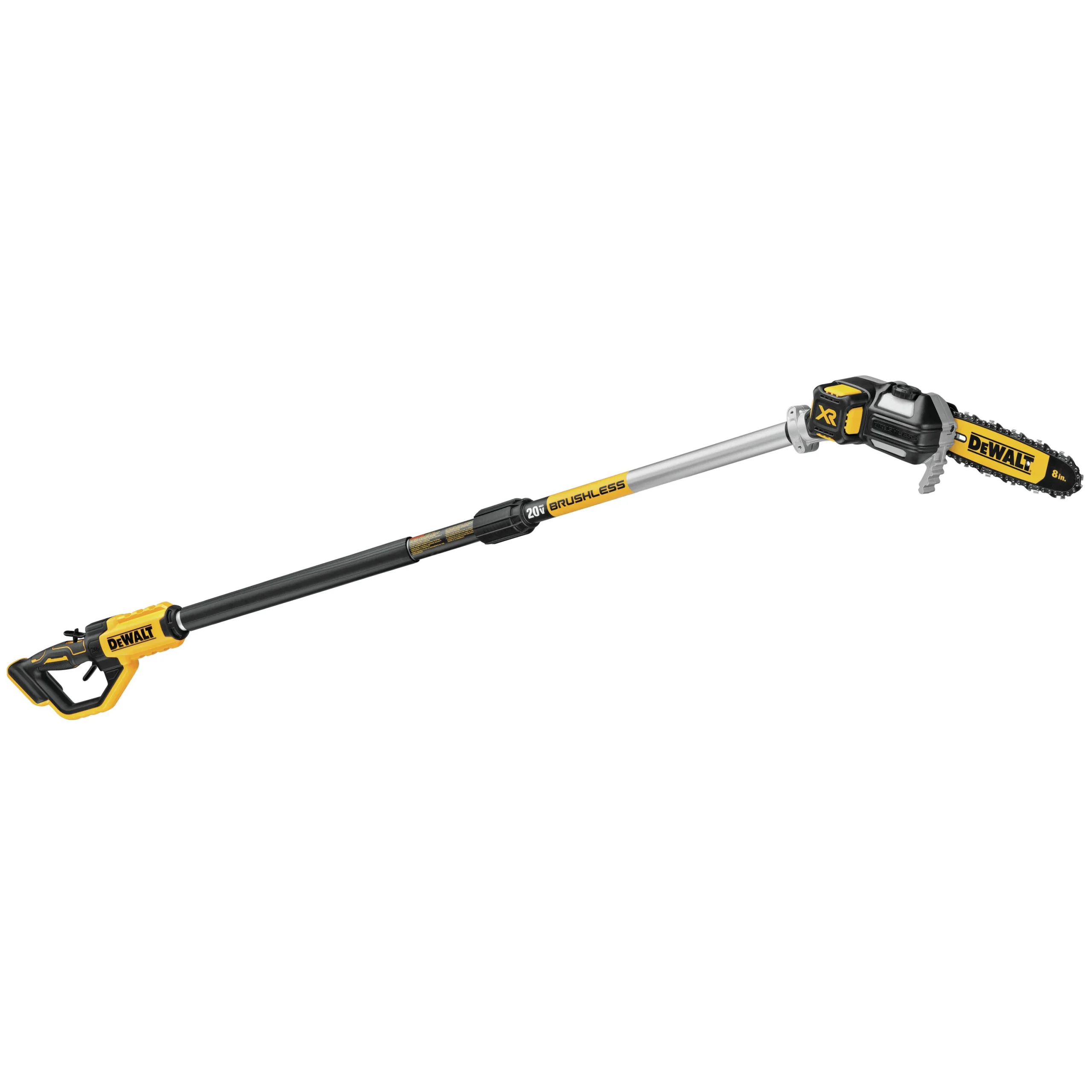 20V Max XR Series DCPS620B Cordless Pole Saw, 20 V, Comfort Grip Handle, 15 ft OAL, TOOL ONLY - DEWALT