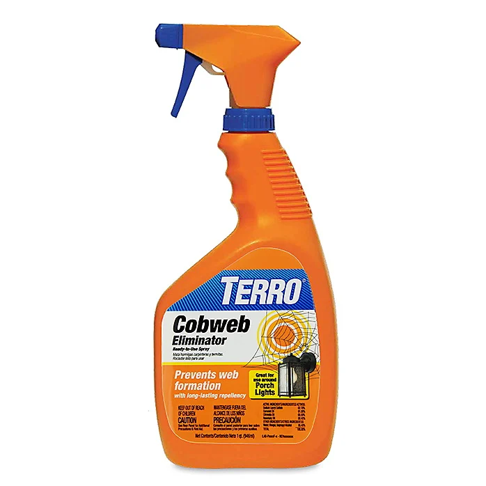T2360 Cobweb Eliminator, Liquid, Vinegar Like, 1 qt, Bottle - Terro