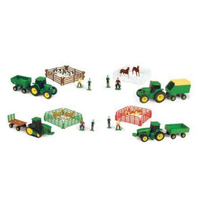 37657AP Farm Set Assortment, 3 years and Up, Plastic, Assorted - John Deere Toys