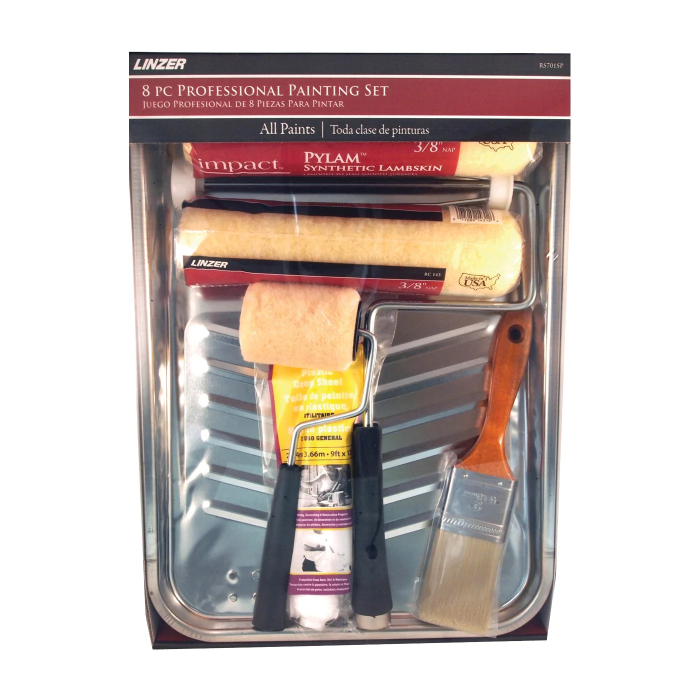 RS701-SP Roller and Tray Kit, 8-Piece