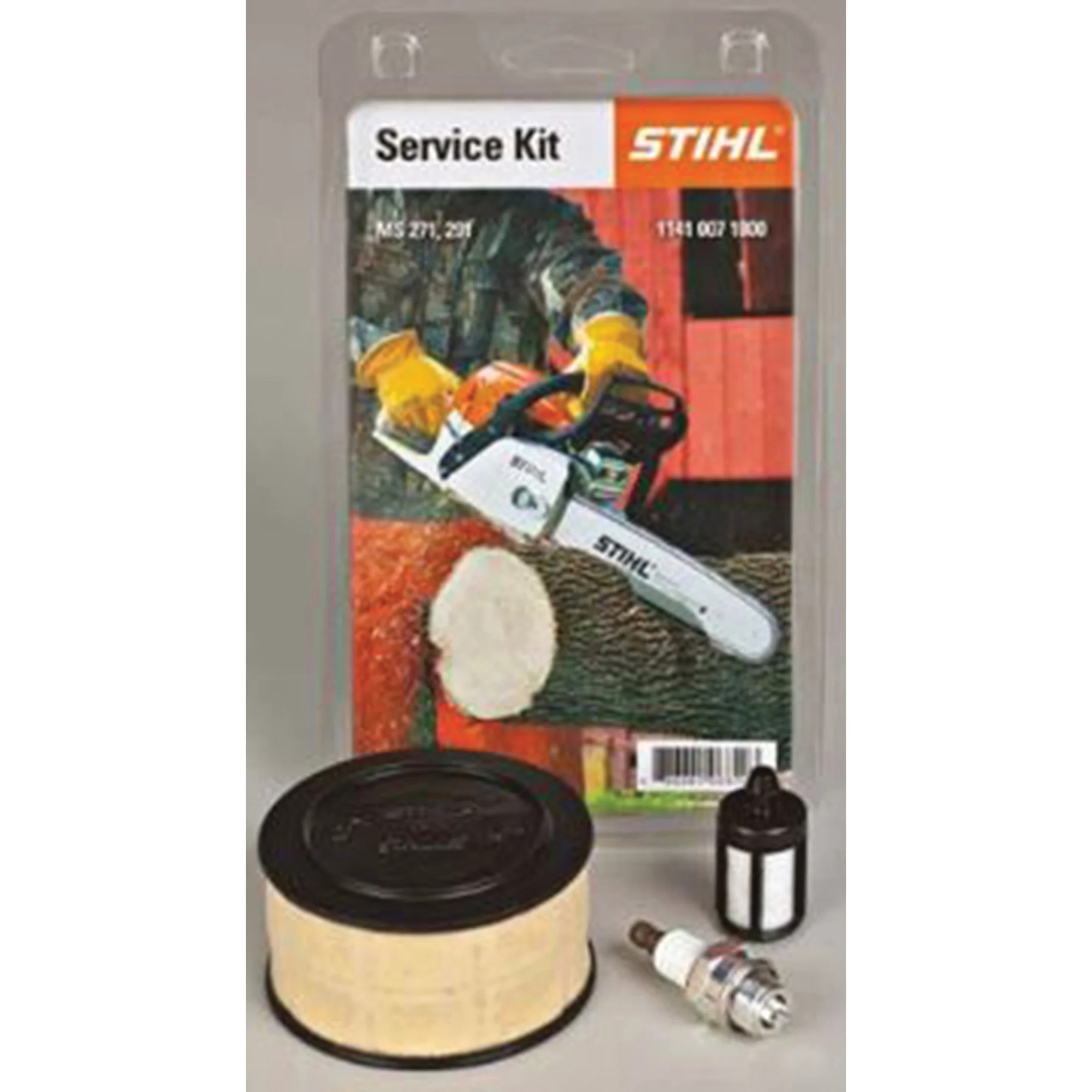 4144 007 1800 Service Kit, Includes: Air Filter, Fuel Filter, Spark Plug - Stihl