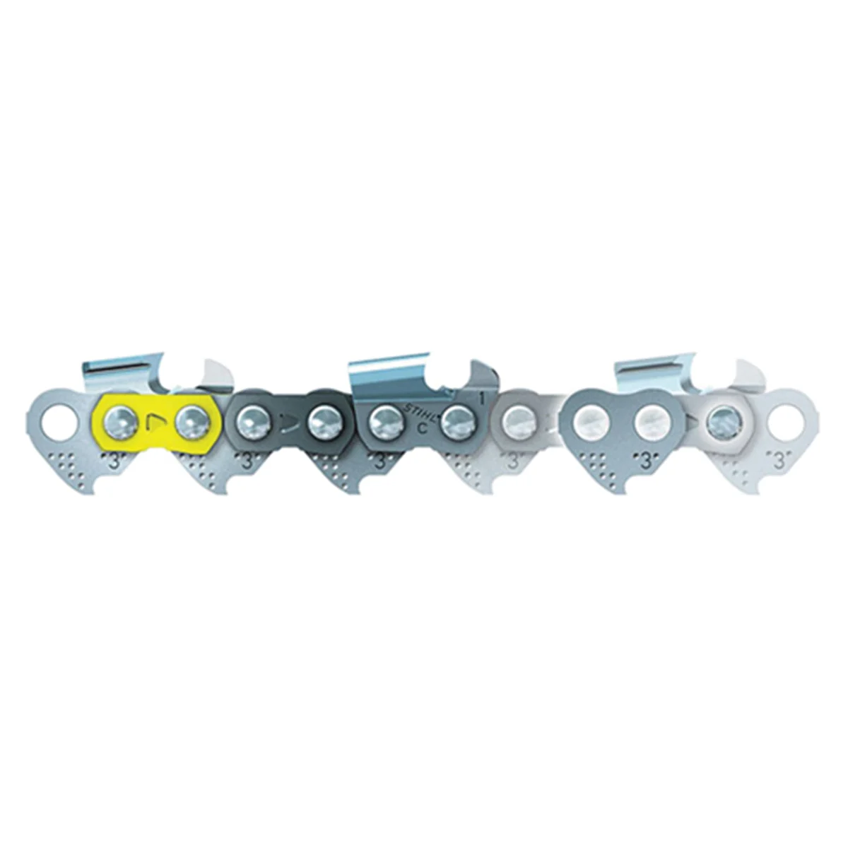 Rapid Micro 71PM3 72 Chainsaw Chain, 14 in L Bar, 0.043 ga, 1/4 in TPI/Pitch, 72-Drive Link