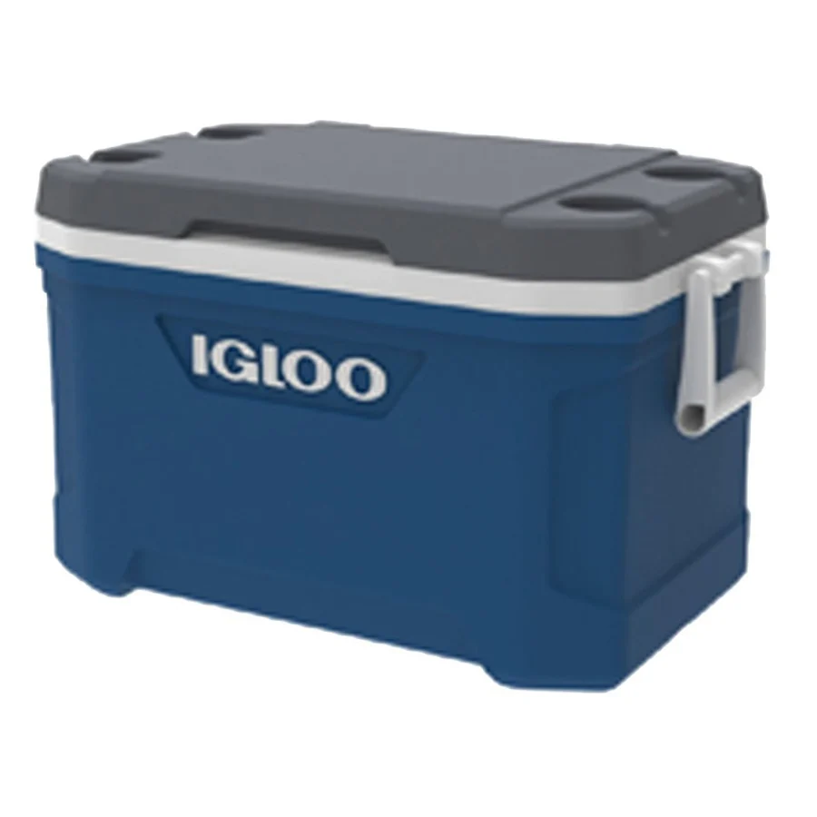50338 Latitude Cooler, 52 qt Cooler, Polyurethane, Indigo Blue - Igloo