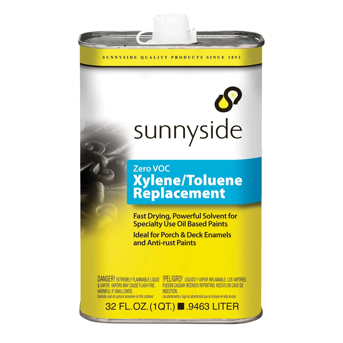 47432 Xylene/Toluene Thinner, Liquid, Solvent, Clear, 1 qt - Sunnyside
