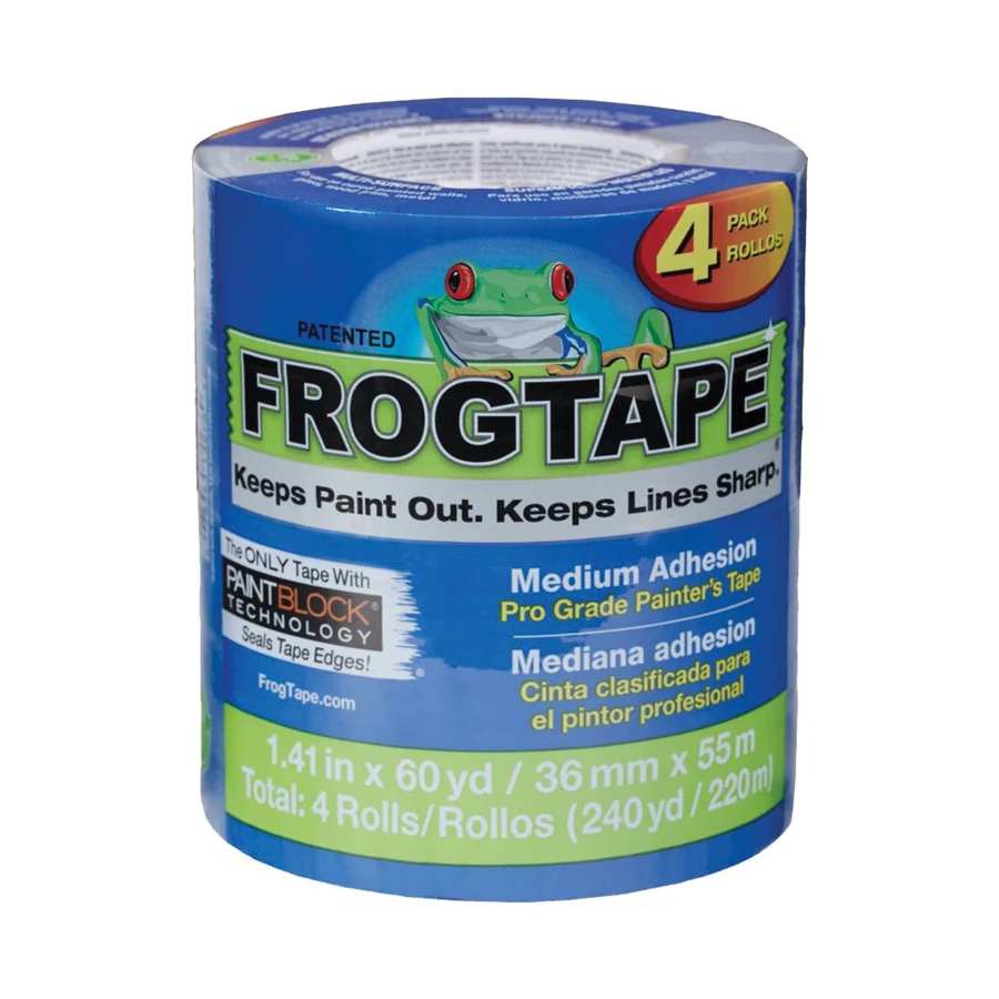 105569 Pro Grade Painter's Tape, 60 yd L, 1.41 in W, Blue - FrogTape