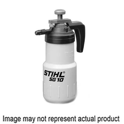SG 10 Handheld Sprayer, 0.42 gal Tank, Polyethylene Tank, Interchangeable Nozzle, Gray/Orange - Stihl