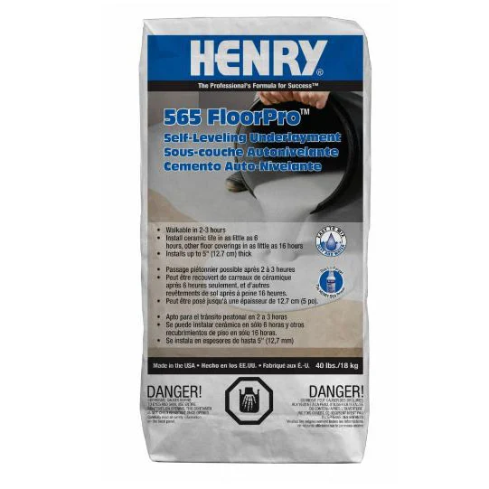 12167 Self-Leveling Underlayment, 40 lb