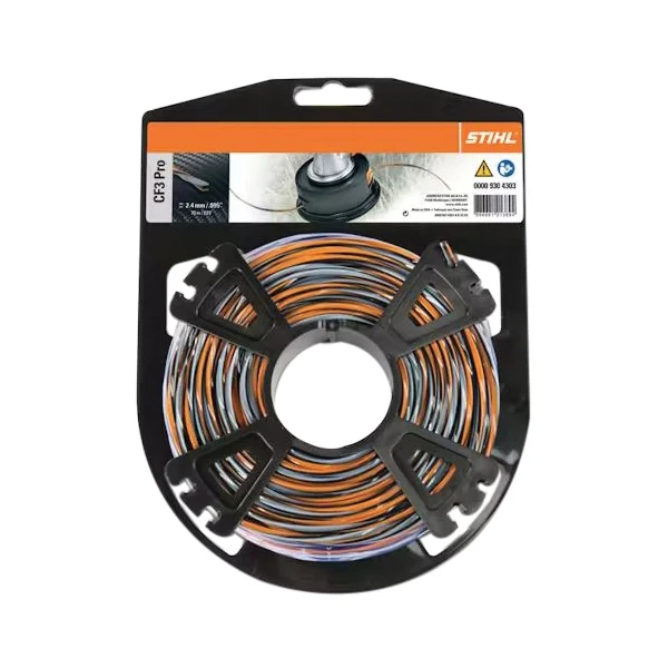 CF3 Pro 0000 930 4302 Trimmer Line, 0.112 in Dia, 72 ft L - Stihl