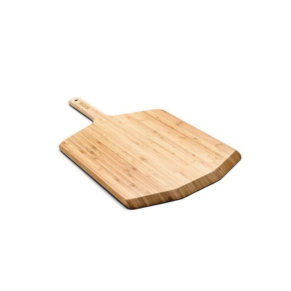 UU-P08200 Pizza Peel and Serving Board, 19.9 x 12 x 0.47 in Dimensions, Bamboo Blade, Brown Handle