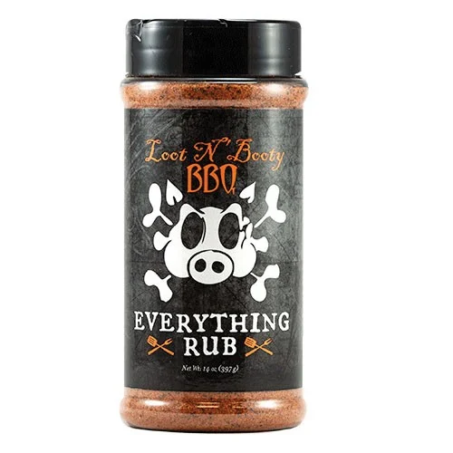 OW88217 BBQ Rub, 14 oz Bottle - Loot N' Booty BBQ