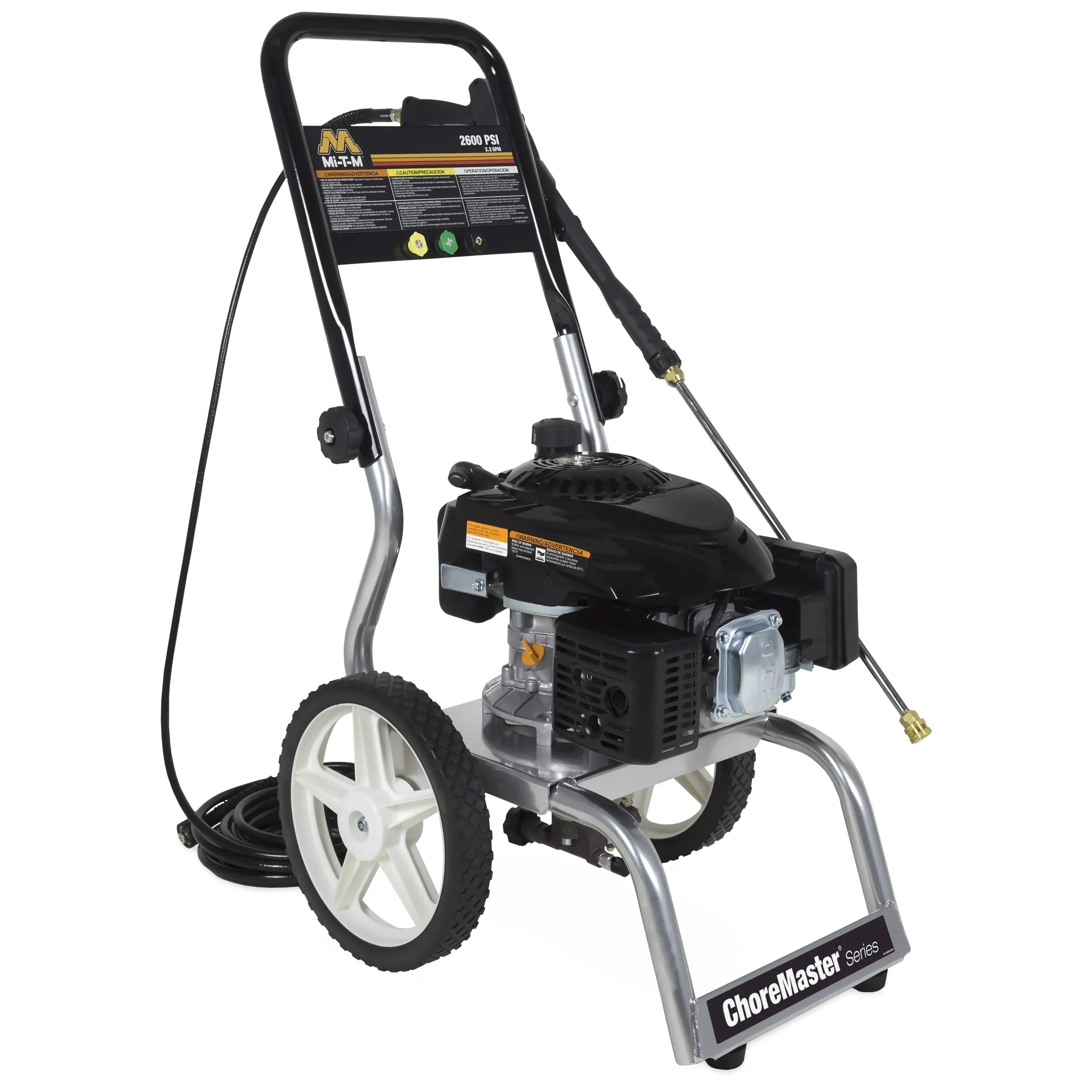 CV-2600-3MMC Pressure Washer, Gasoline, Mi-T-M OHV Engine, 170 cc Engine Displacement, AR, Axial Pump