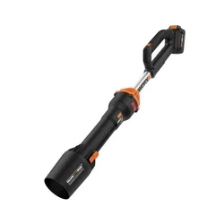WG543 Leafjet Cordless Leaf Blower, Battery Included, 4 Ah, 20 V, Lithium-Ion, 2 -Speed, 410 cfm Air, Black/Orange