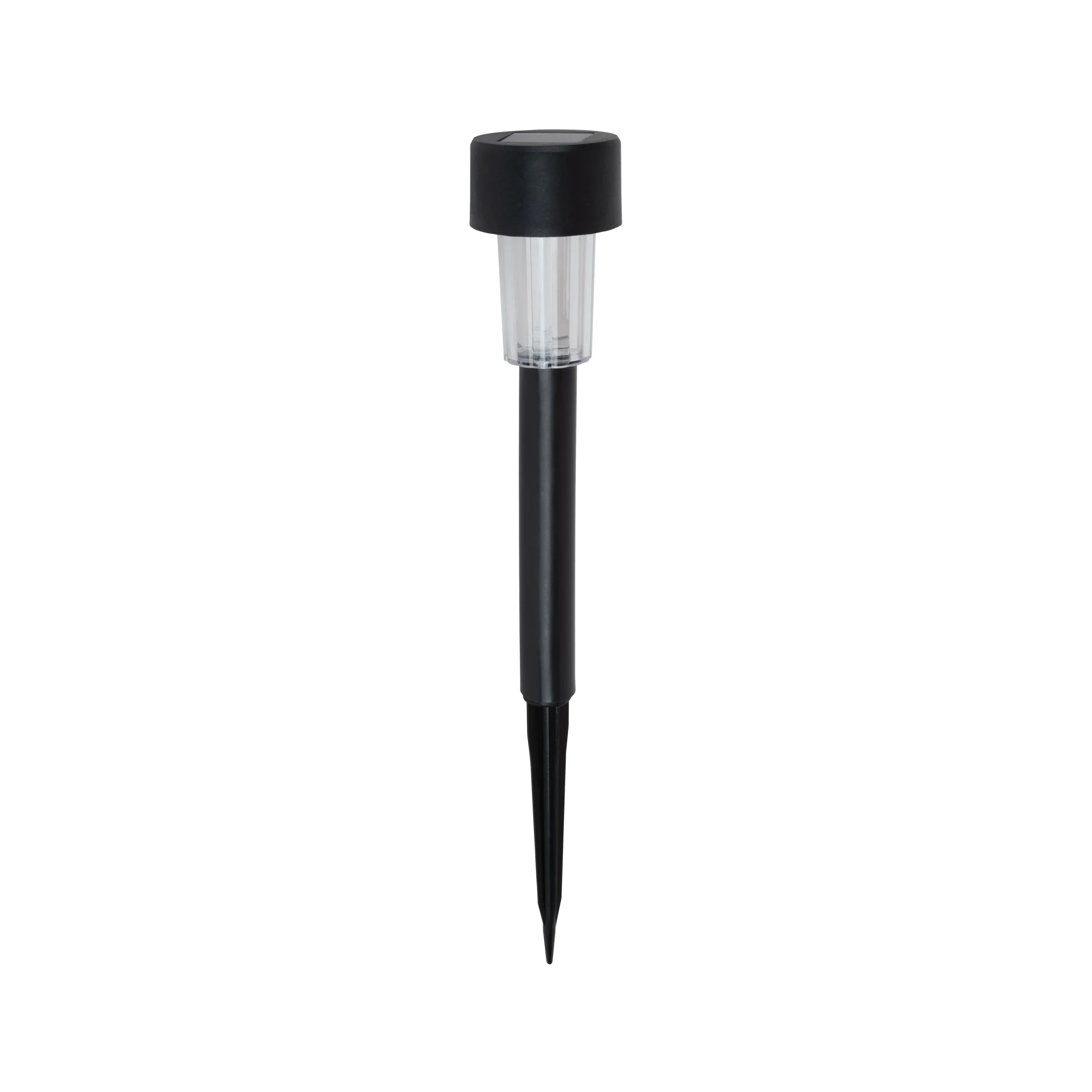 26077 Solar Stake Light, Nickel-Metal Hydride Battery, Button Cell Battery, 1-Lamp, Plastic Fixture