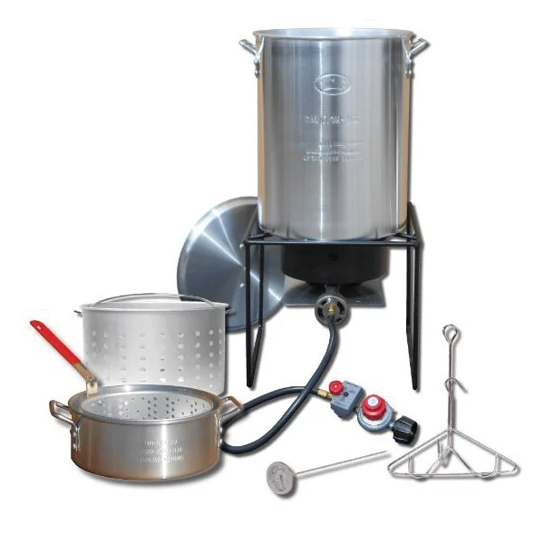12RTFBF3 Turkey/Fish Fryer Combo, 33,000 Btu, Liquid Propane, Aluminum - King Kooker