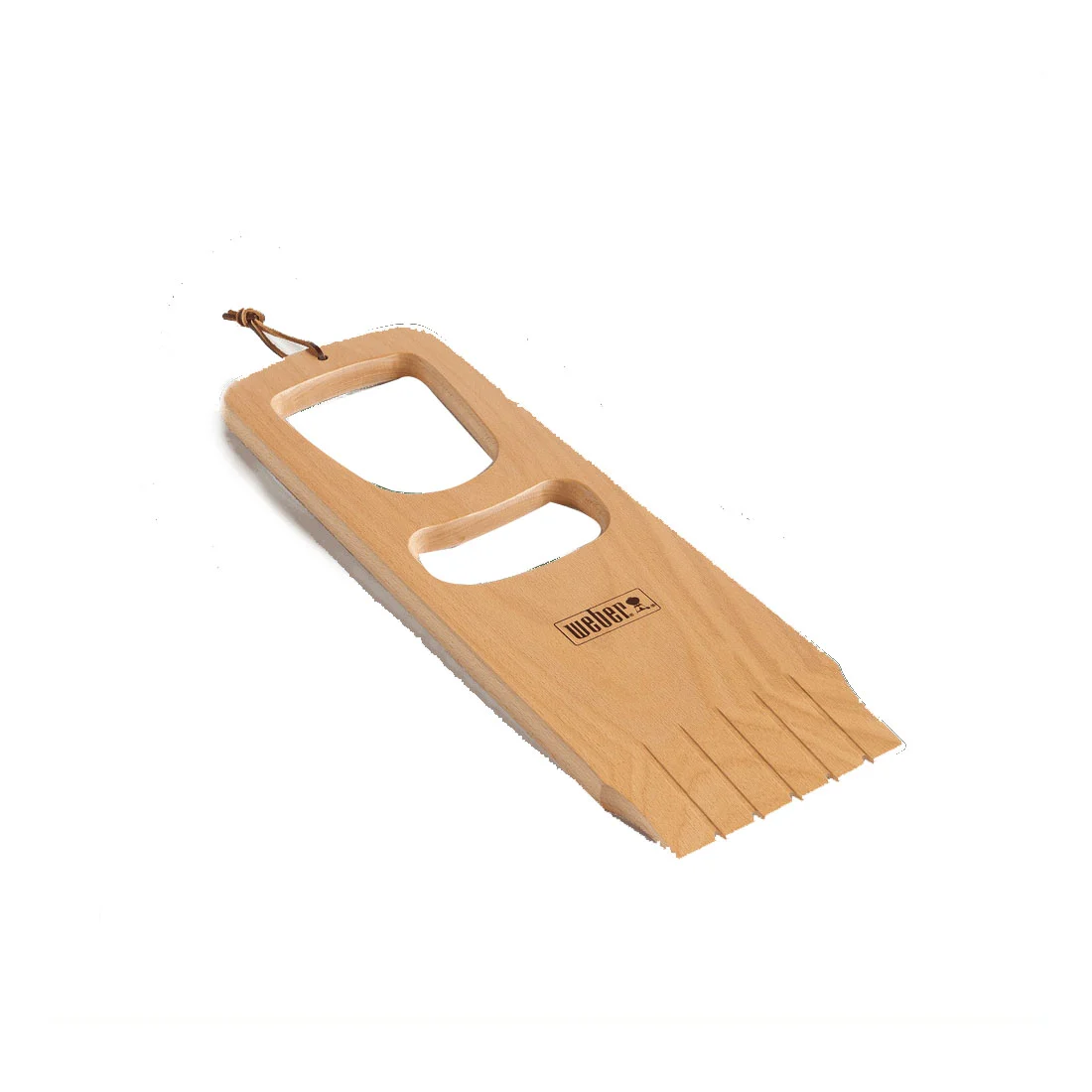 7459 Grill Scraper, Hardwood, 17-1/4 in Long, 5.59 in Width, Cleaning Brush