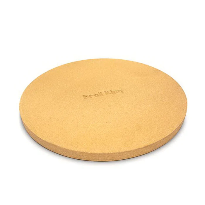69814 Grilling Stone, Round, 15 in Dia, Ceramic, Orange - Broil King