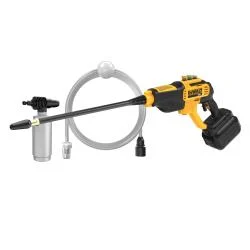 DCPW550P1 Power Cleaner Kit, Battery Included, 5 Ah, 20 V, 2.2 gpm, 550 psi Pressure, 20 ft L Hose - DEWALT