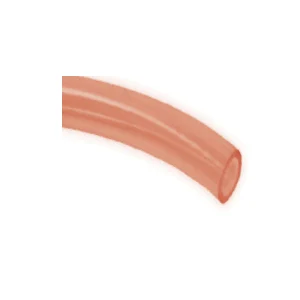 T24005001 Micro Fuel Tubing, 3/32 in ID, 100 ft L, Thermoplastic, Translucent Orange - Abbott Rubber