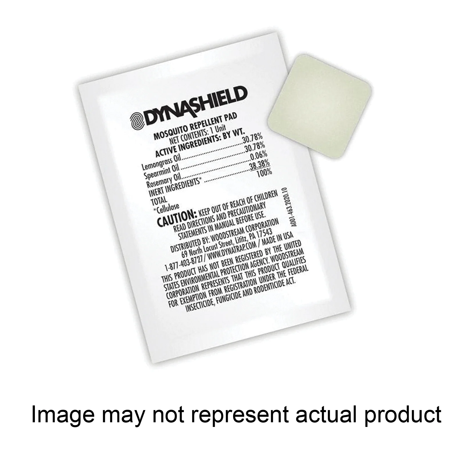 DynaShield DS1000R8SR Repellent Refill Pad, 6 hr Refill - Dynatrap