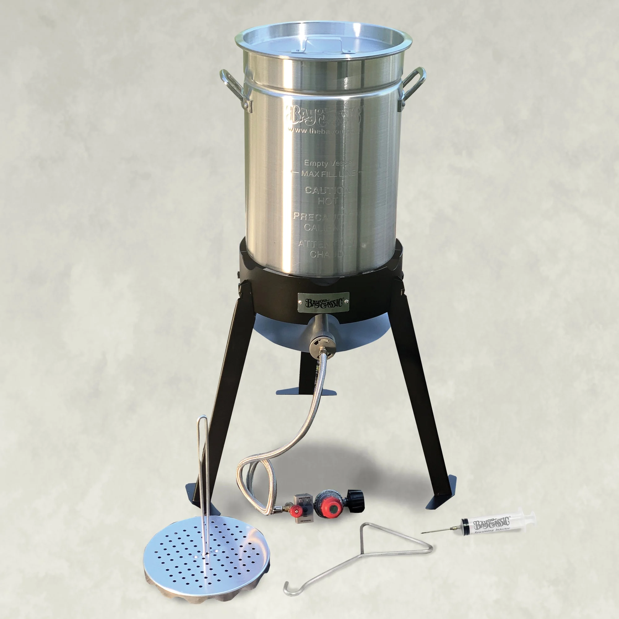 200-490 Turkey Fryer Kit, Aluminum