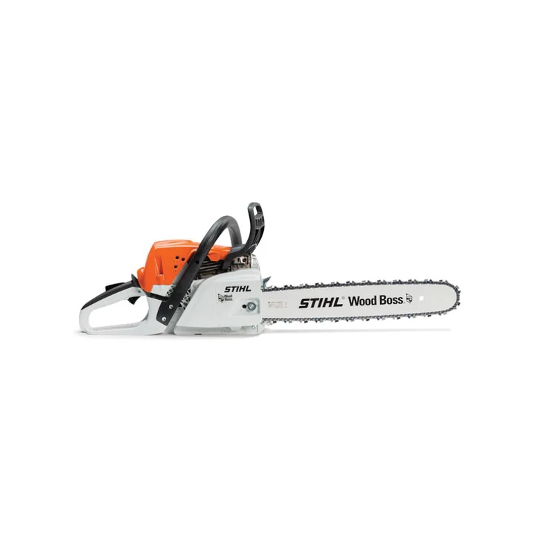 WOOD BOSS MS 251 18 Chainsaw, Gasoline, 45.6 cu-in Engine Displacement, 2-Cycle Engine, 18 in L Bar, 0.32 in Pitch