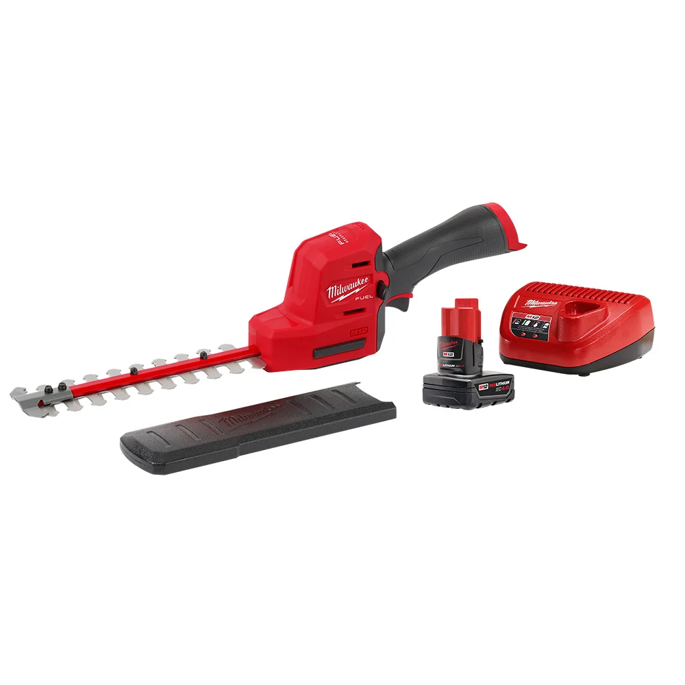 2533-21 Hedge Trimmer, Tool Only, 4 Ah, 12 V, Lithium-Ion, 1/2 in Cutting Capacity, 8 in Blade