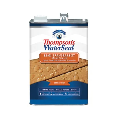 TH.092701-16 Waterproofing Stain, Semi-Transparent, Desert Tan, 1 gal, Can