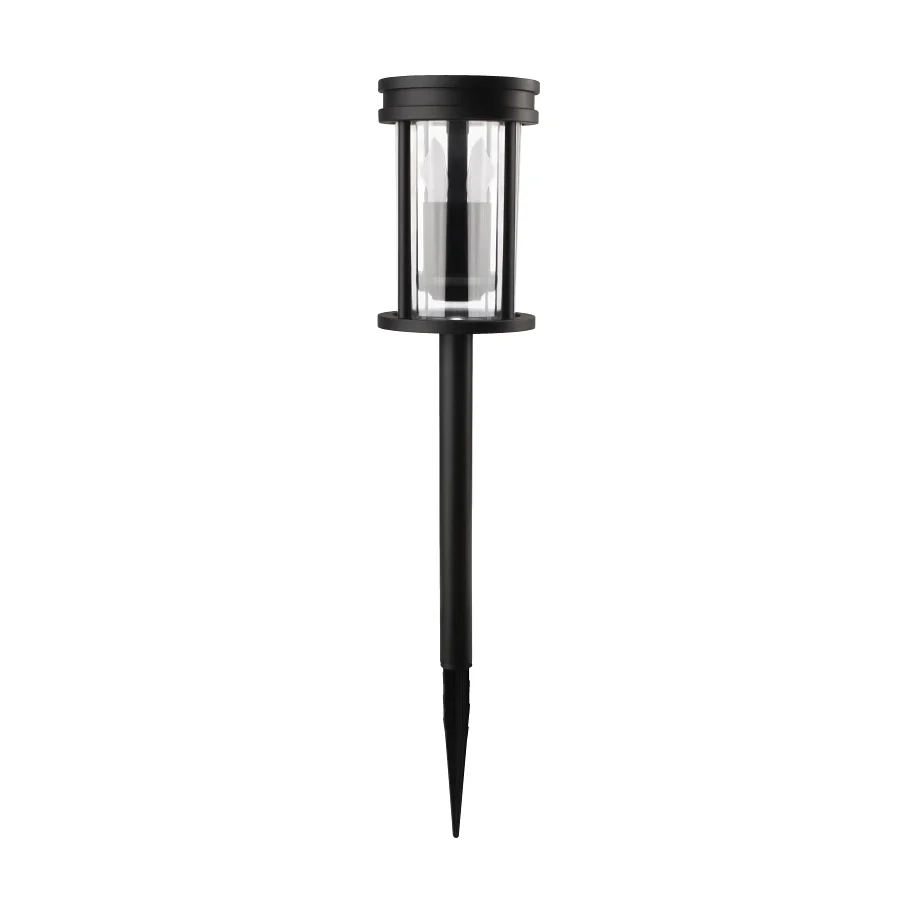 27097 Solar Flickering Light, Nickel-Metal Hydride Battery, AA Battery, 3-Lamp, LED Lamp, Plastic Fixture