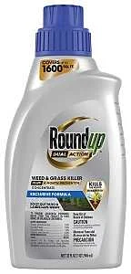 5376906 Concentrated Weed and Grass Killer, Liquid, 32 oz - Roundup