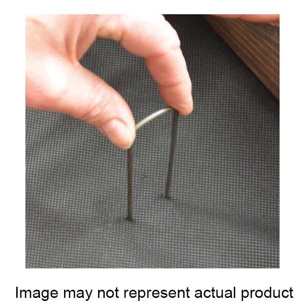 85075 Square Landscape Staple, 4 in L, 4 in W, 1 in Thick, Steel - Glamos Wire