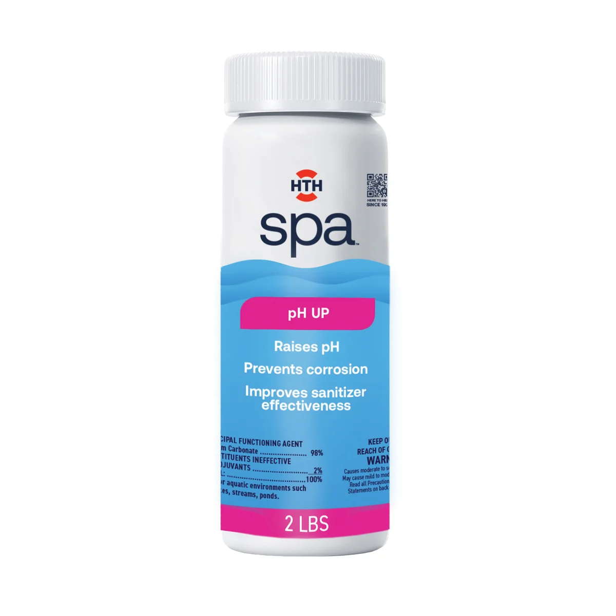 86133 pH Increaser, Crystal, Powder, White, 2 lb - HTH