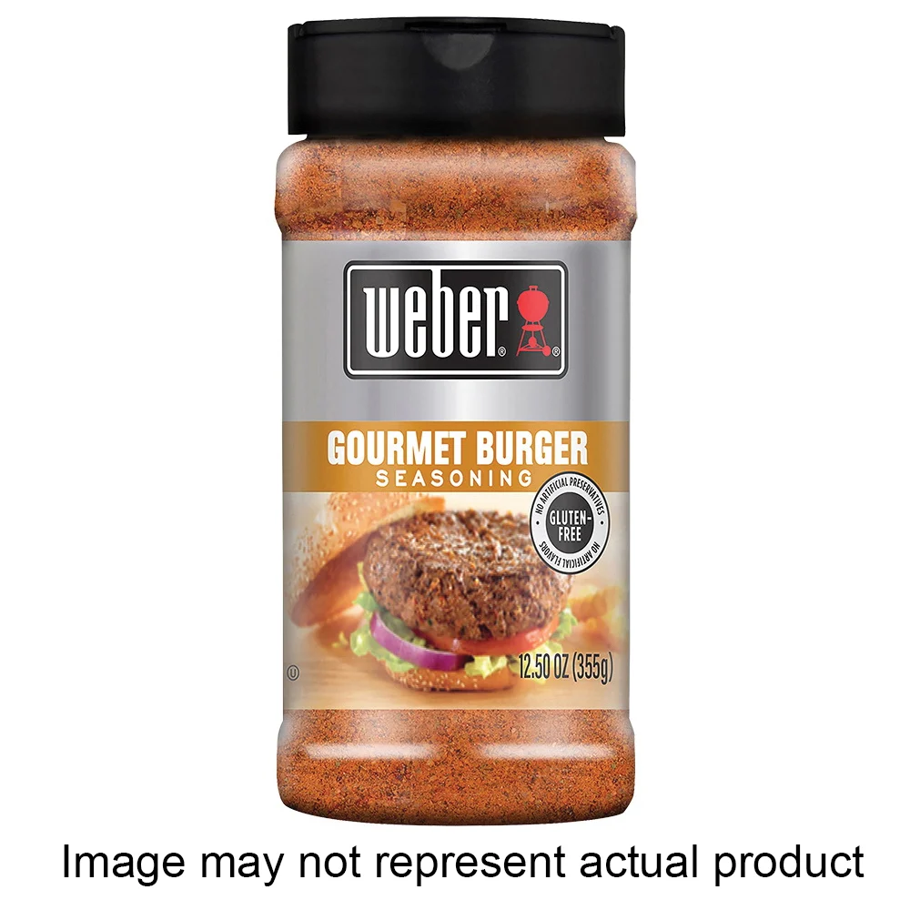 Gourmet Burger 1151135 Seasoning, 12 oz - Weber