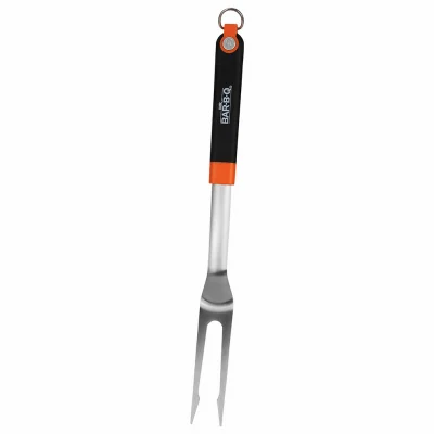 20171Y Deluxe Grill Fork, Stainless Steel Blade, TPR Handle - Mr. BAR-B-Q