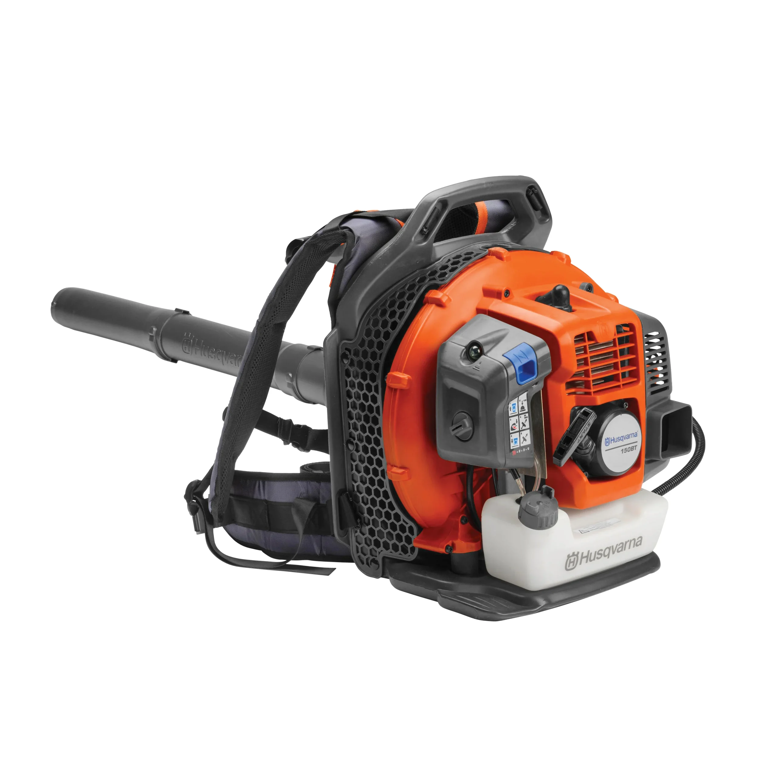 970466901 Backpack Leaf Blower, Gas, 51 cc Engine Displacement, 2-Stroke Engine, 765 cfm Air, Black/Orange