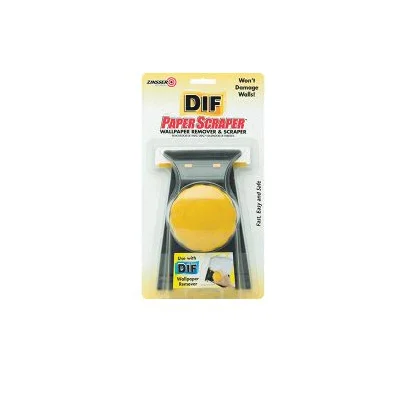PAPER SCRAPER 2986 Wallcovering Remover and Wall Scraper, Plastic Handle, Ergonomic Handle - Zinsser