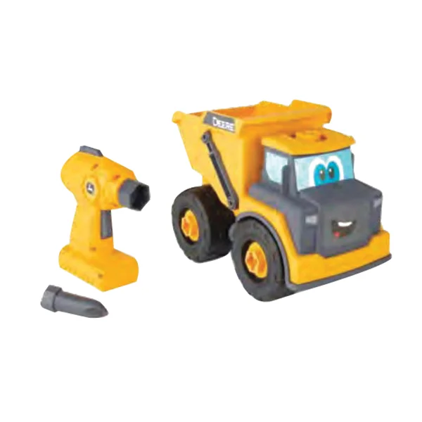 47508 Build-A-Buddy Dump Truck, 18 months and Up, Plastic, Yellow/Gray
