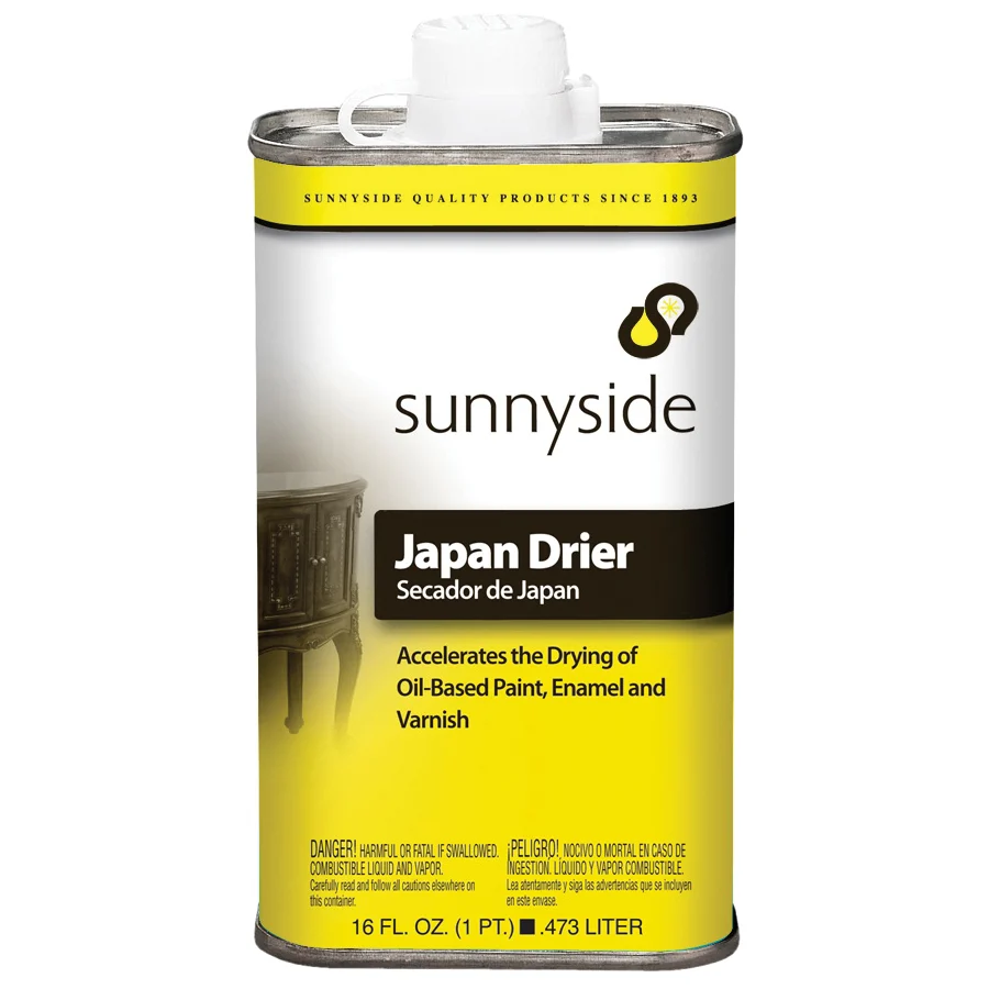 72416 Japan Drier, Liquid, Petroleum, Clear, 1 pt - Sunnyside