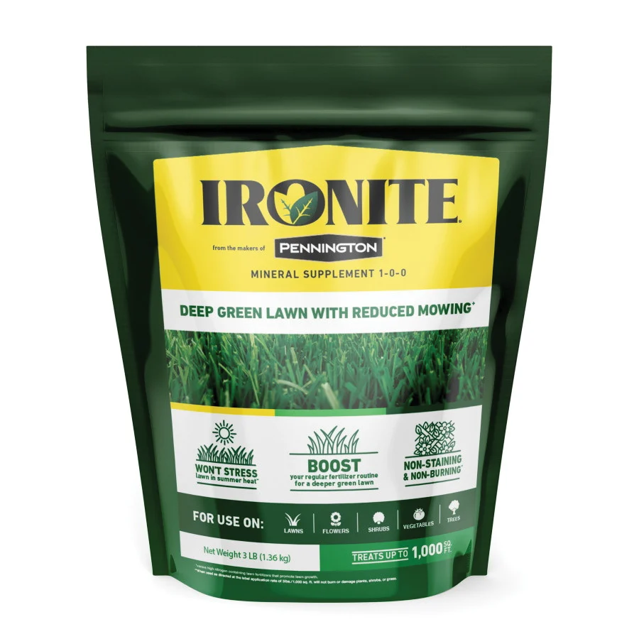 100544882 Mineral Supplement 1-0-0 Fertilizer, Granular, 1000 sq-ft, 3 lb Bag, 1-0-0 N-P-K Ratio