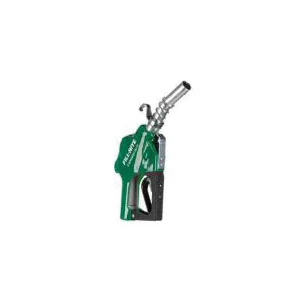 SD SDN100GAN Automatic Diesel Spout Nozzle, 1 in, NPT, 25 gpm, Cast Aluminum, Green - Fill-Rite