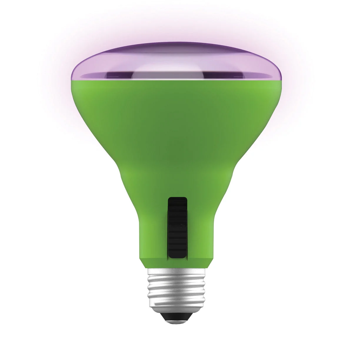 BR30ADJ/GRW/LED/HDRP Indoor Greenhouse Plant Grow LED Light Bulb, 120 V, LED Lamp, 680, Green - Feit Electric